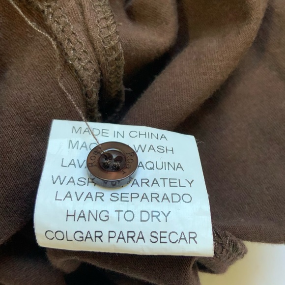 ROAR Imperial Dominion Brown Polo Short Sleeve sz 2XL - Picture 5 of 6